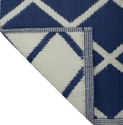Intratuin buitenkleed Donna blauw 150 x 210 cm