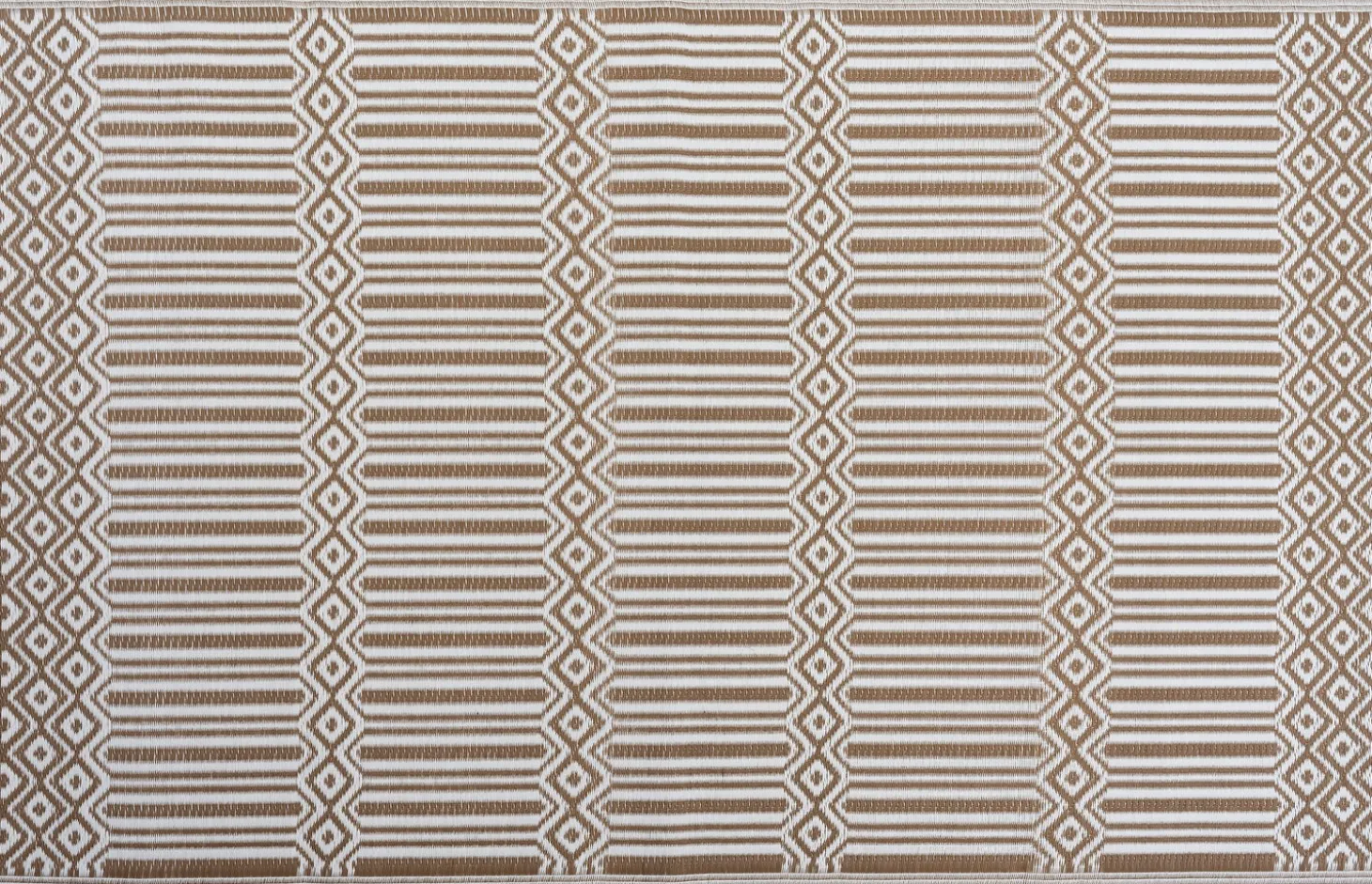 Intratuin buitenkleed Liva beige / wit 150 x 210 cm