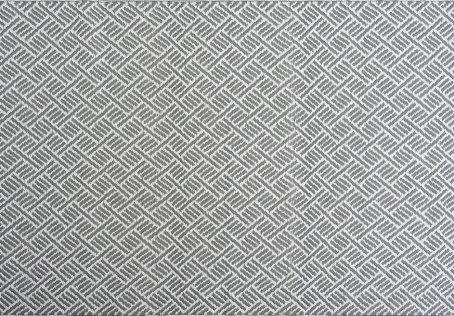 Intratuin buitenkleed Lot grijs / wit 150 x 210 cm