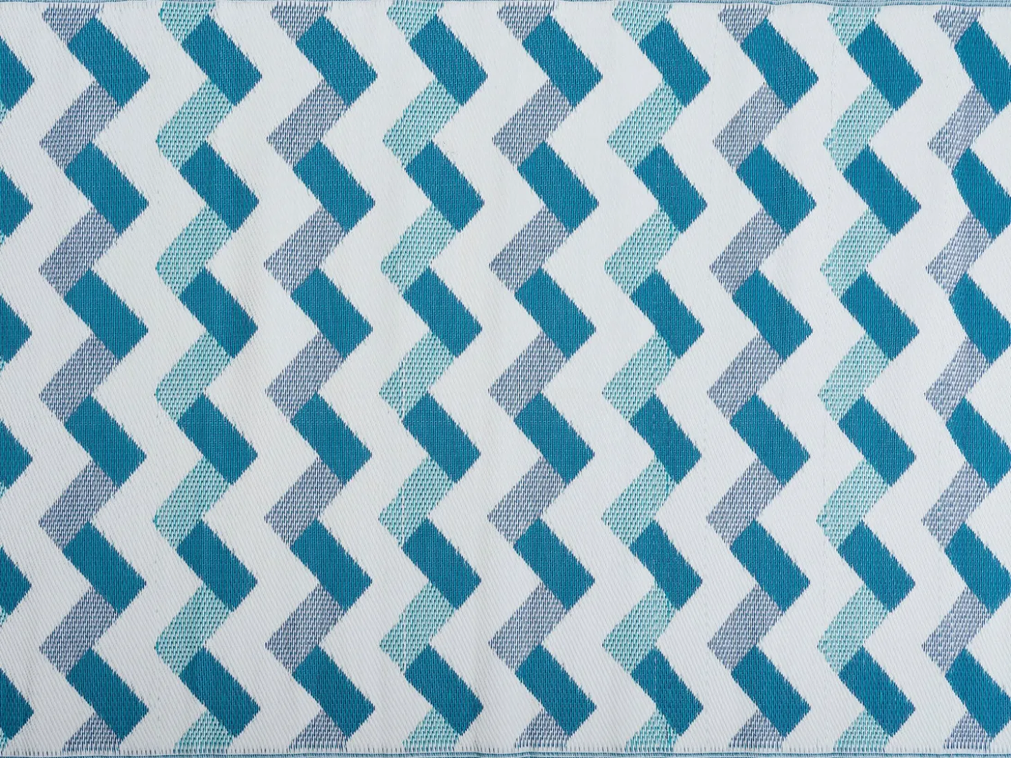 Intratuin buitenkleed Lucy blauw / wit 160 x 230 cm