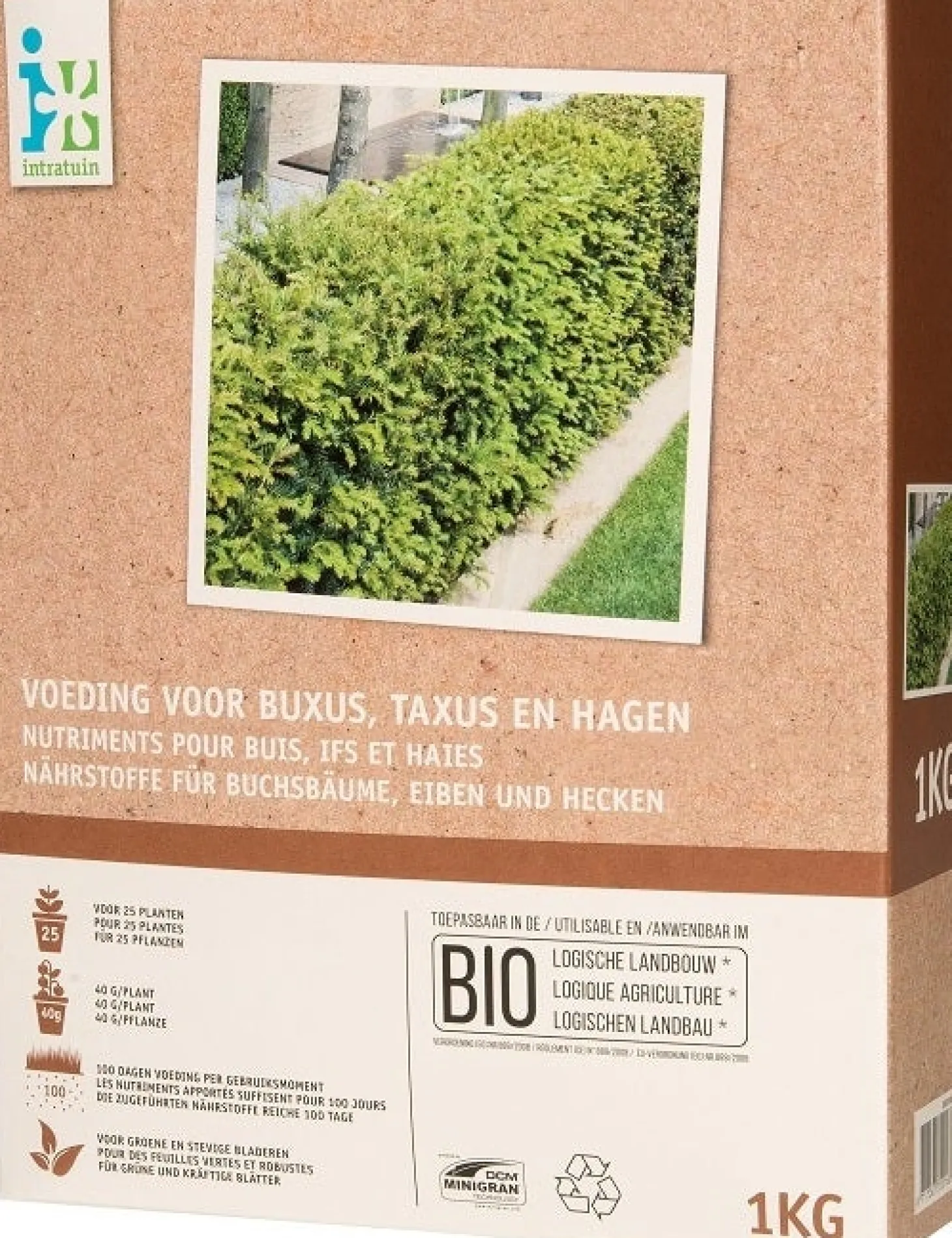 Intratuin buxus en taxusvoeding Bio 1 kg