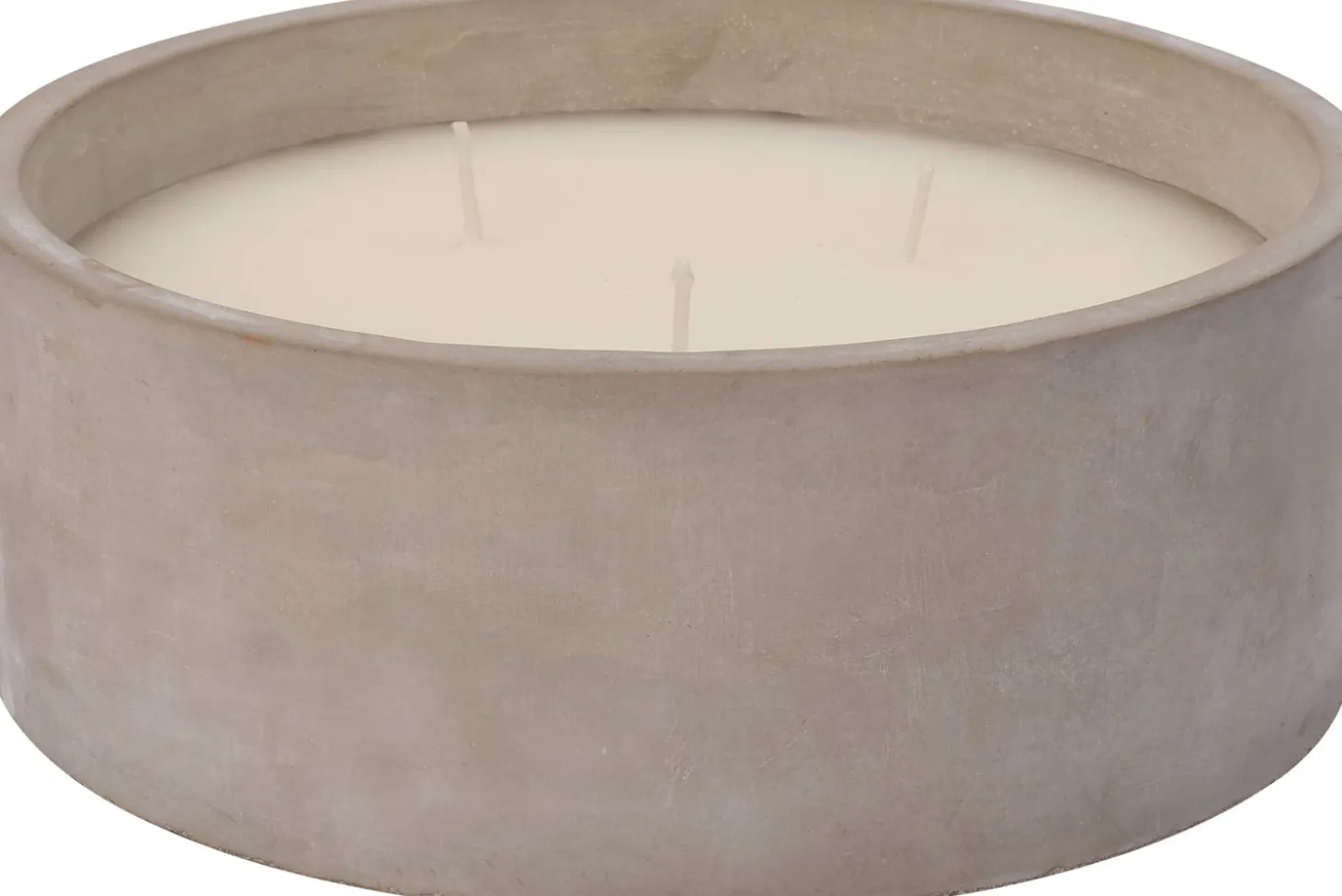 Intratuin citronellakaars Levi grijs 20 uur D 20 H 7 cm