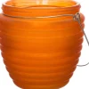 Intratuin citronella kaars oranje D 12 H 11,6 cm