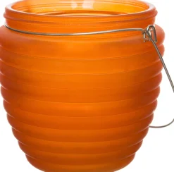 Intratuin citronella kaars oranje D 12 H 11,6 cm