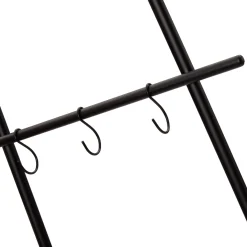 Intratuin decoratieladder zwart 45 x 1 x 160 cm