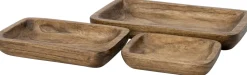 Intratuin decoratieschaal Gent naturel 40 x 22,5 x 4,5 cm