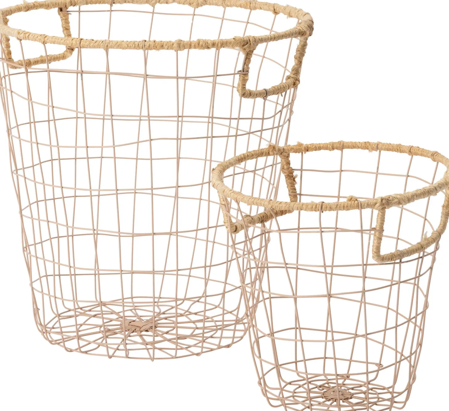 Intratuin draadmand Laun naturel D 20 H 23 cm