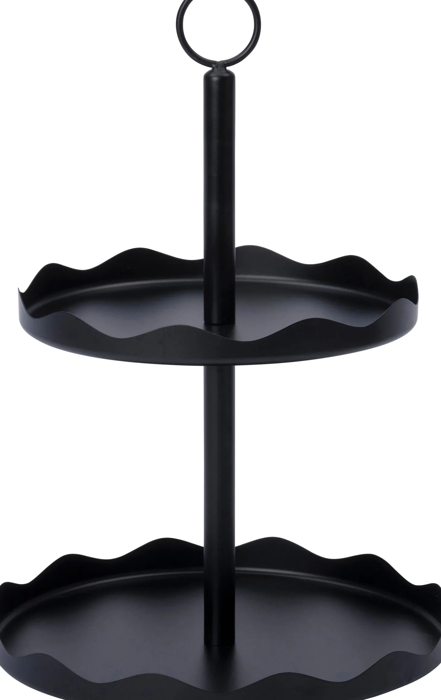 Intratuin etagère zwart D 28,5 H 40 cm