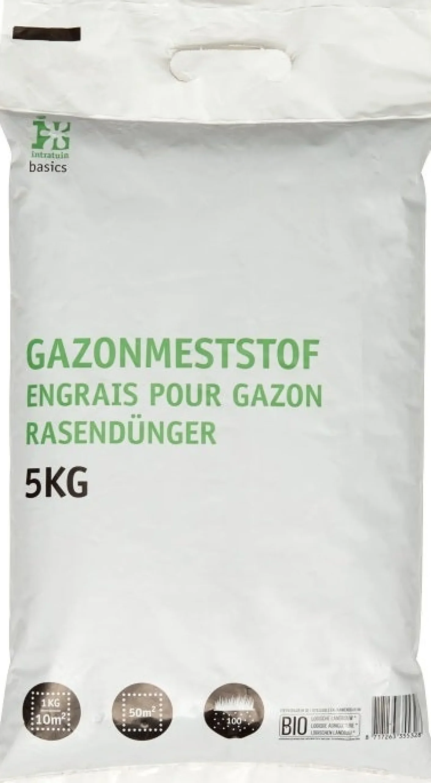 Intratuin gazonmeststof Bio 5 kg