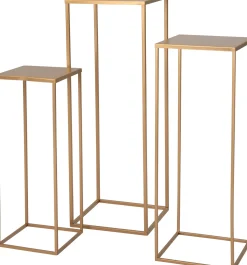 Intratuin Guido plantentafel koper 22 x 22 x 60 cm