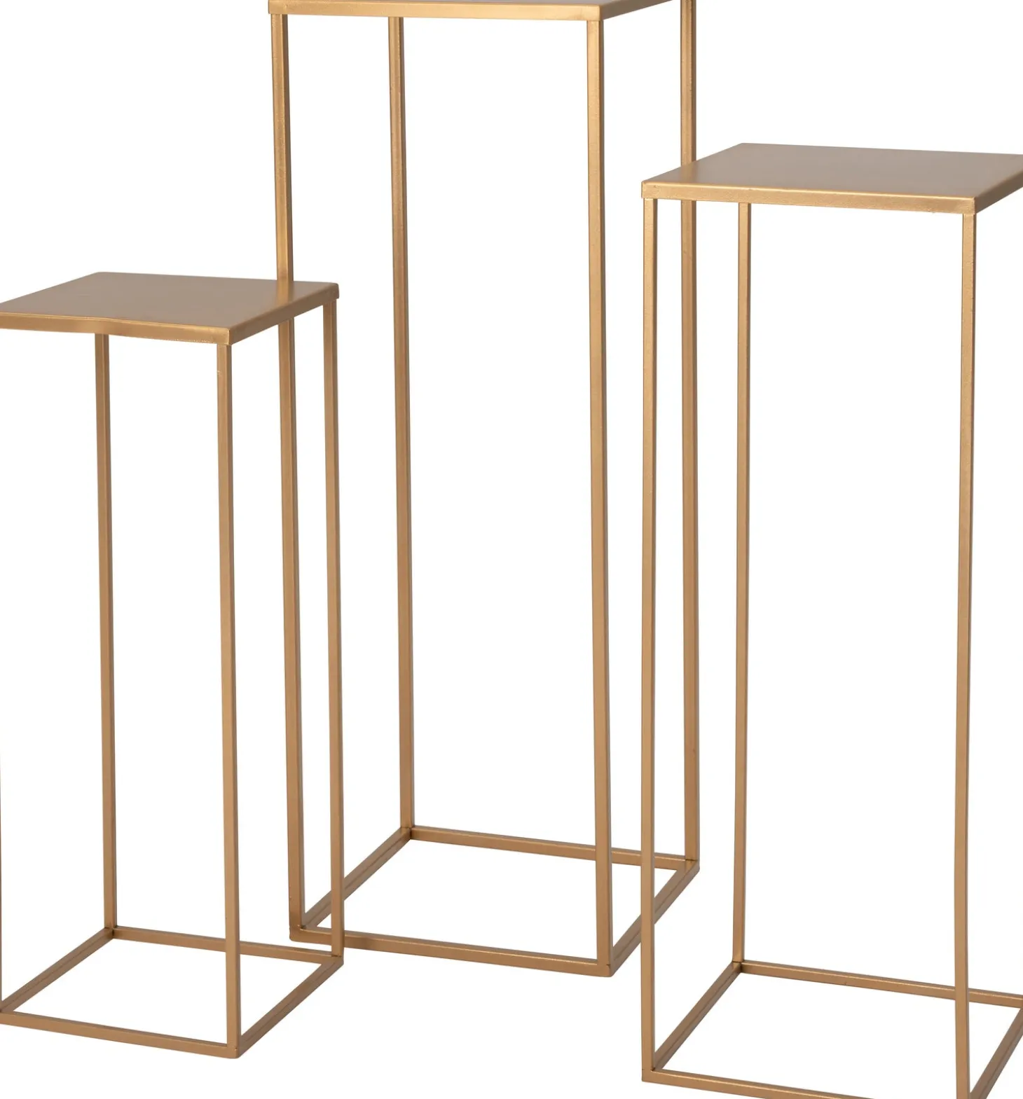 Intratuin Guido plantentafel koper 22 x 22 x 60 cm