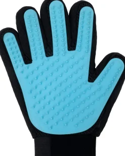 Intratuin handschoenborstel massage blauw 23,5 x 18 x 2 cm