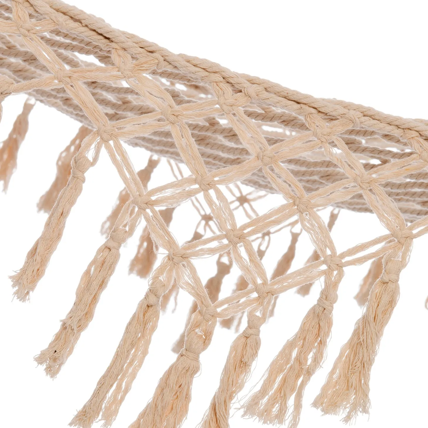 Intratuin hangmat met franje 200 x 100 cm