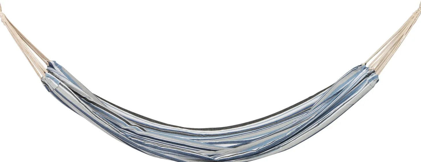 Intratuin hangmat Streep blauw 200 x 100 cm