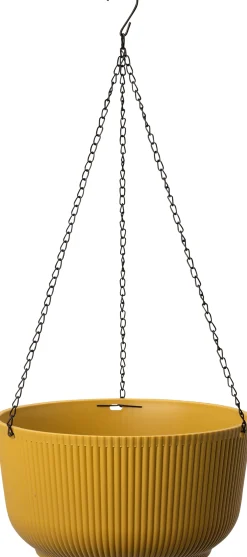 Intratuin hangpot Bella geel D 24,8 H 13,2 cm