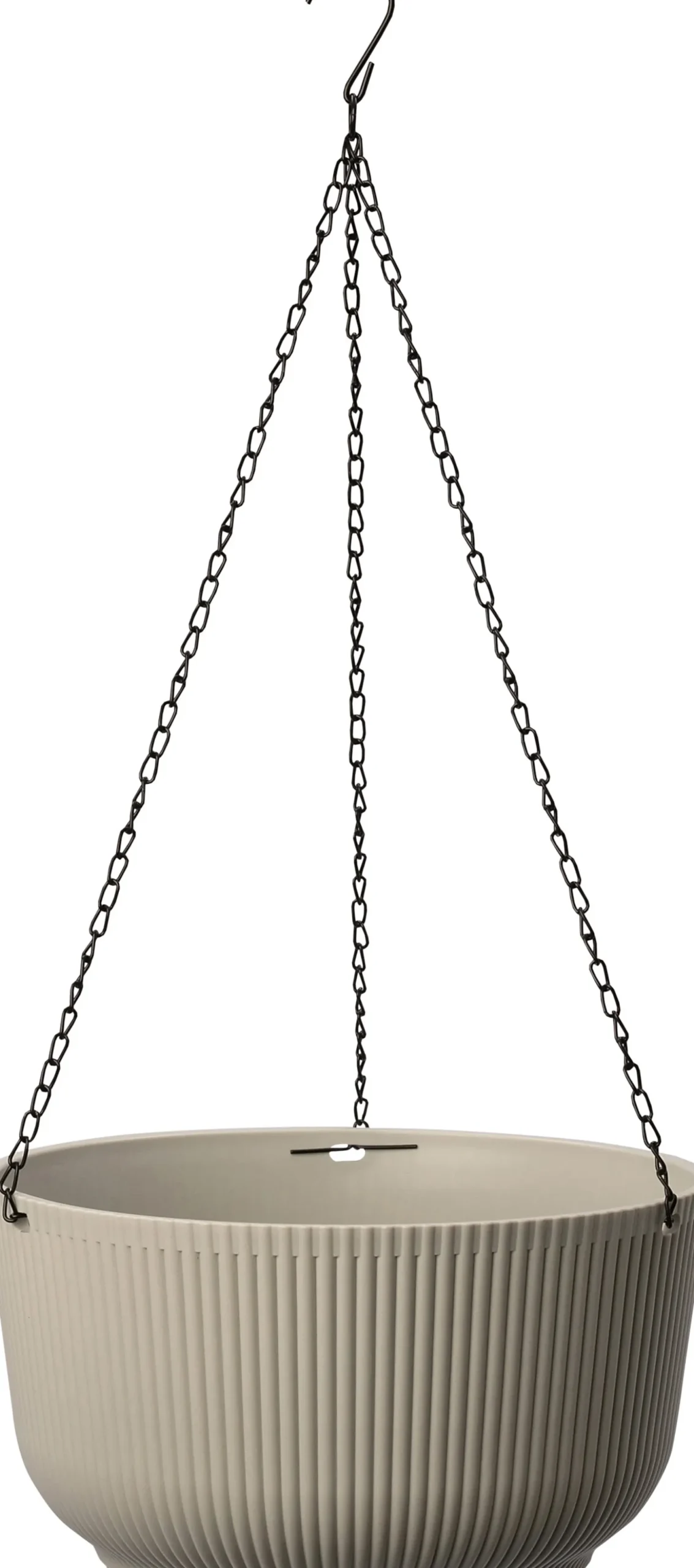 Intratuin hangpot Bella grijs D 24,8 H 13,2 cm