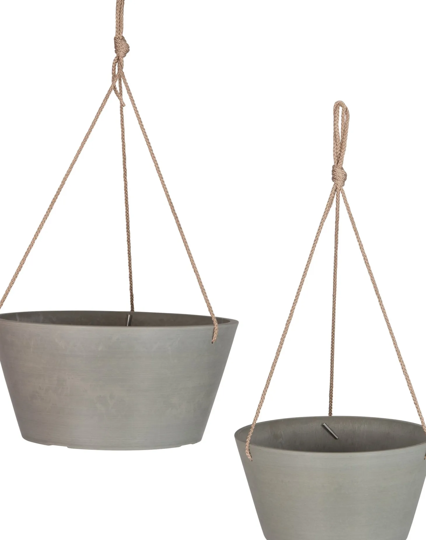 Intratuin hangpot Boaz lichtgrijs D 31 H 15 cm