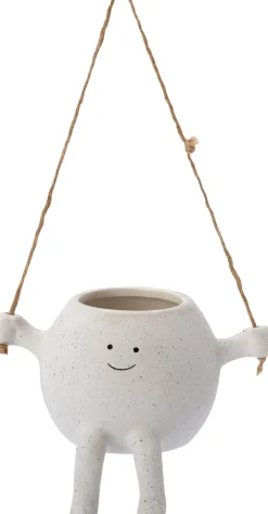 Intratuin hangpot George beige 14 x 10 x 10 cm