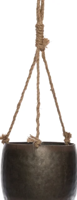 Intratuin hangpot grijs D 19 H 16 cm