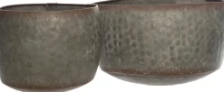 Intratuin hangpot grijs 28,5 x 25 x 20 cm