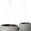 Intratuin Hangpot Joselyn grijs D29 H 19,5 cm