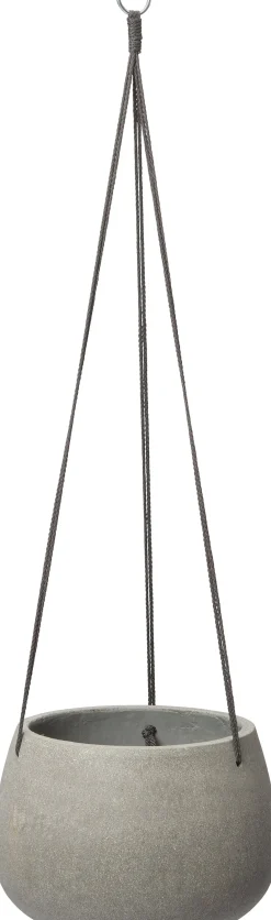 Intratuin hangpot Jula grijs D 30 H 22 cm
