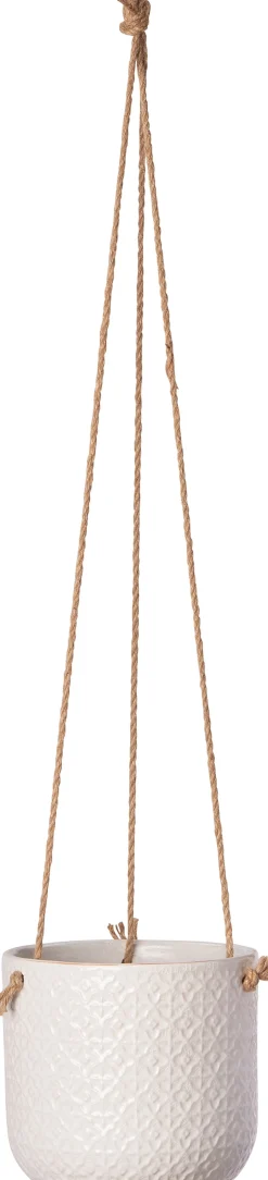 Intratuin hangpot Mariya wit D 18,5 H 18 cm