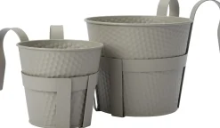 Intratuin hangpot Semi beige 24 x 18 x 18 cm