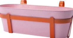 Intratuin hangpot Semi roze / oranje 51 x 26 x 21 cm