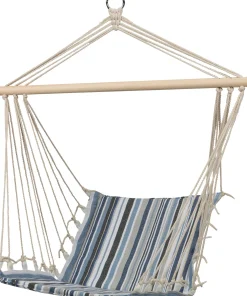 Intratuin hangstoel Streep blauw