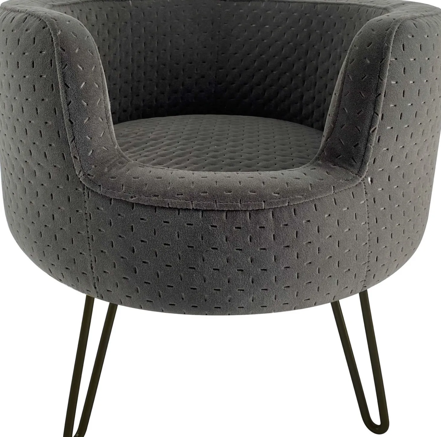 Intratuin hondenmand Ella grijs D 49 H 44 cm