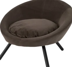 Intratuin hondenmand Fleur grijs D 56 H 41 cm