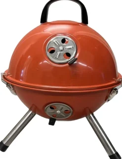 Intratuin houtskool barbecue Bolly terracotta D 32 H 45 cm