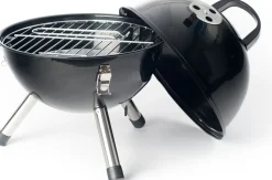 Intratuin houtskool barbecue Bolly zwart D 32 H 42 cm