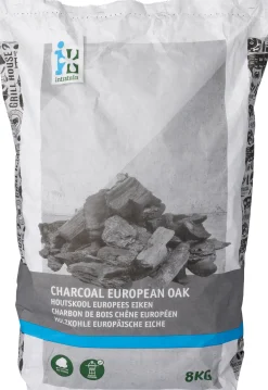 Intratuin houtskool Europees eiken 8 kg