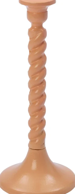 Intratuin kandelaar Ray oranje D 10,5 H 25,5 cm