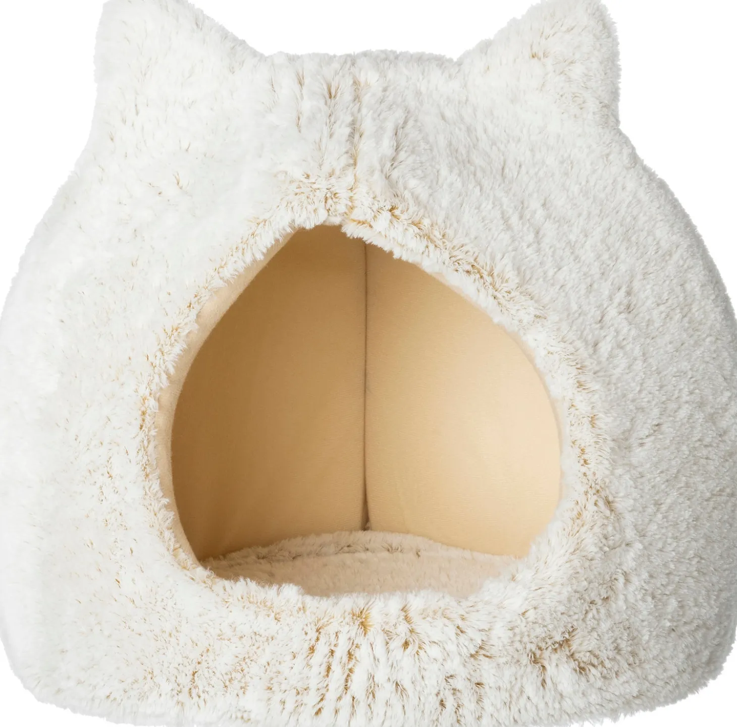 Intratuin kattenhuis Kattenkop wit D 43 H 42 cm