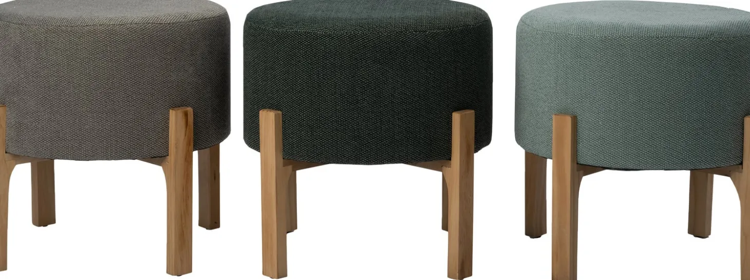 Intratuin kruk Balu bruin D 50 H 45 cm