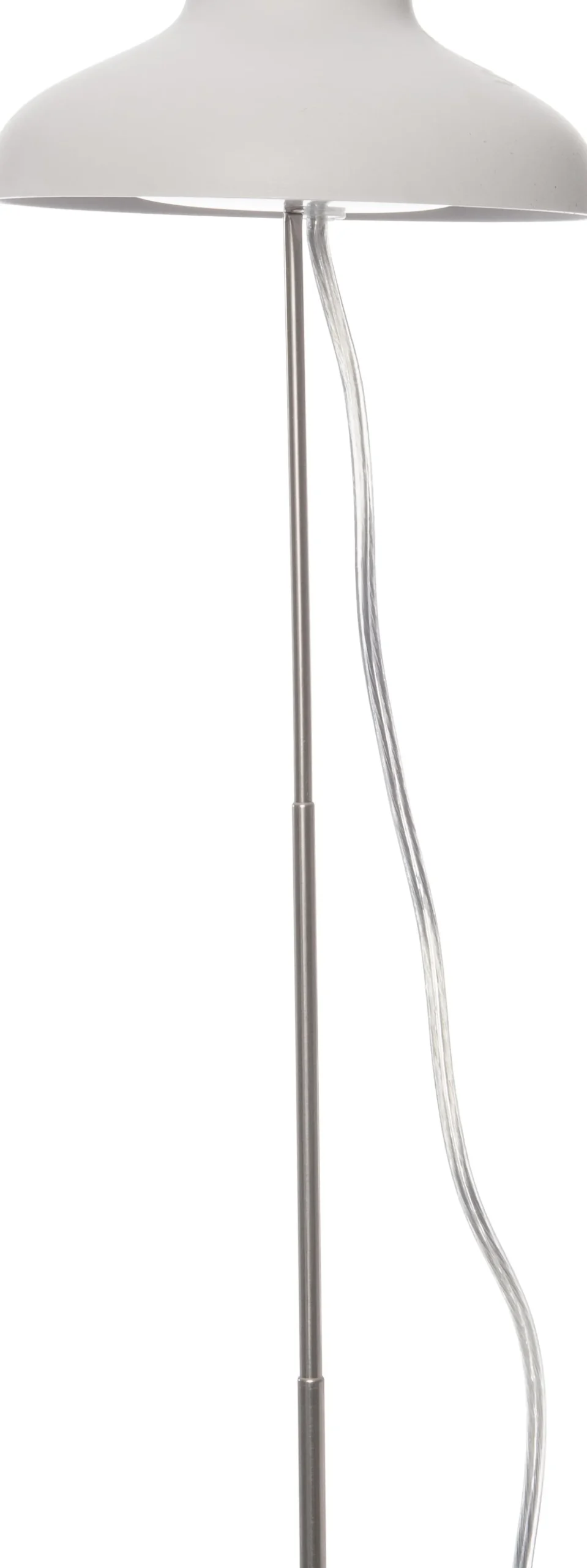 Intratuin kweeklamp wit met LED verlichting D 11 H 22 cm