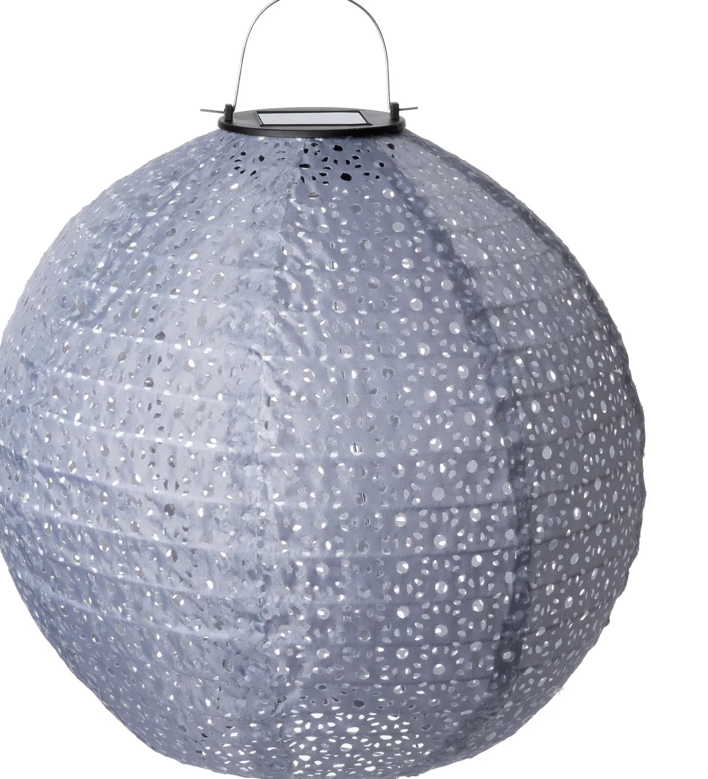 Intratuin lampion Bari grijs D 30 H 28 cm