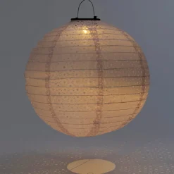Intratuin lampion Bari roze D 25 H 23 cm