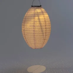 Intratuin lampion Bari roze D 25 H 35 cm