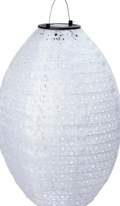 Intratuin lampion Bari wit D 25 H 35 cm
