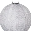 Intratuin lampion wit / grijs D 40 H 40 cm