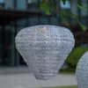 Intratuin lampion wit / grijs D 28 H 30 cm