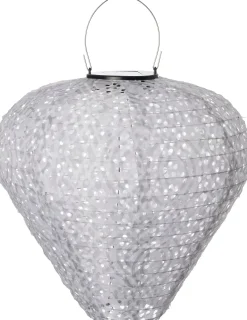 Intratuin lampion wit / grijs D 28 H 30 cm