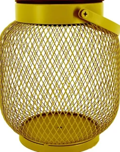 Intratuin lantaarn Faro geel D 14,5 H 16,5 cm