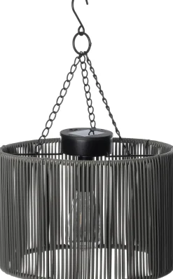 Intratuin lantaarn hangend grijs D 30 H 24 cm