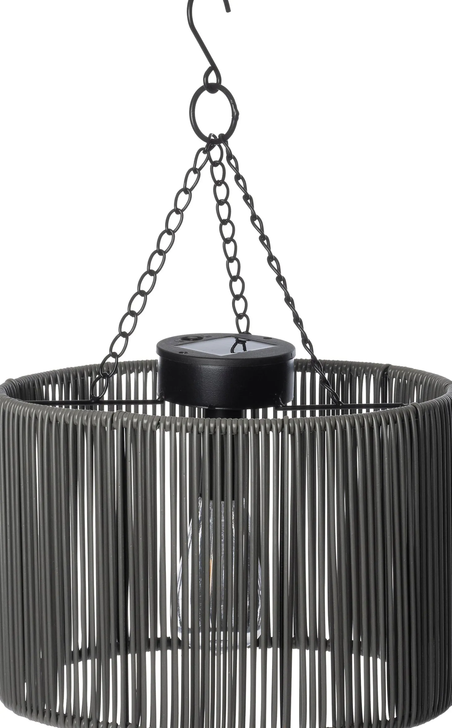 Intratuin lantaarn hangend grijs D 30 H 24 cm