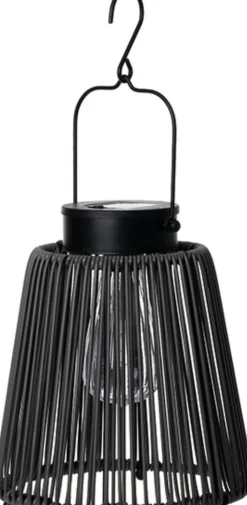 Intratuin lantaarn hangend grijs D 19 H 23,5 cm